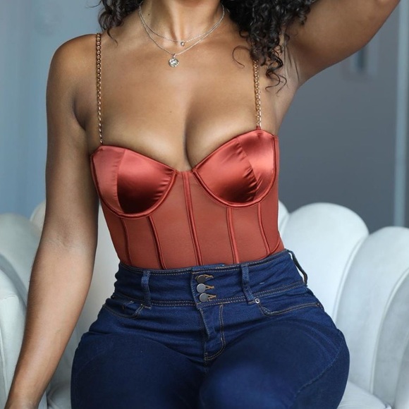Fashion Nova Chain to You Bodysuit - Picture 1 of 5